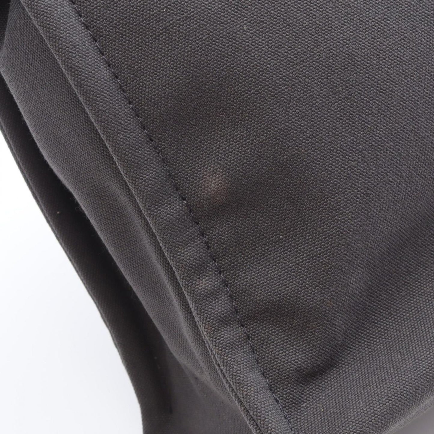 HERMES Foolto MM Tote Bag in Gray Canvas - Timeless Elegance