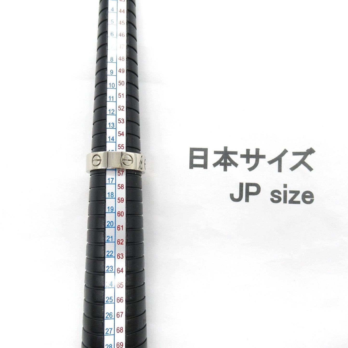 Cartier Love Ring in K18 White Gold - Timeless Elegance