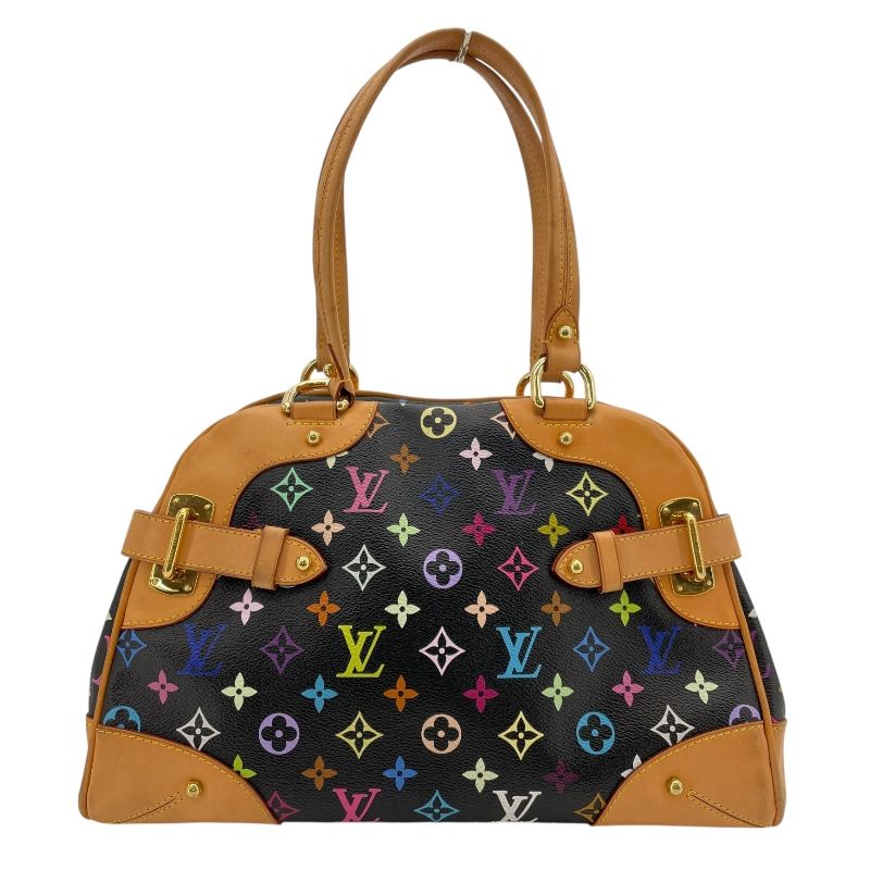 Louis Vuitton Claudia M40194 Noir Monogram Multicolor Handbag