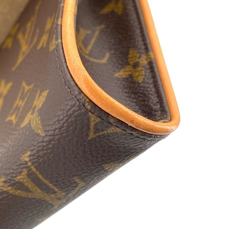 Louis Vuitton Pochette Florentine M51855 Monogram Brown Shoulder Bag