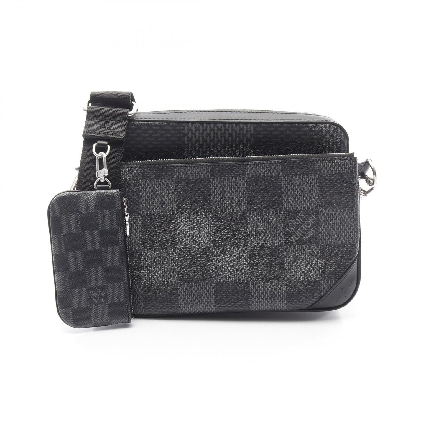 Louis Vuitton Trio Messenger Bag in Damier Graphite Canvas