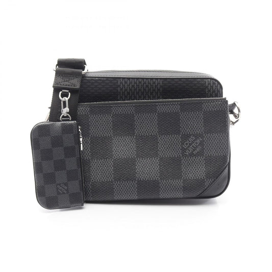 Louis Vuitton Trio Messenger Bag in Damier Graphite Canvas