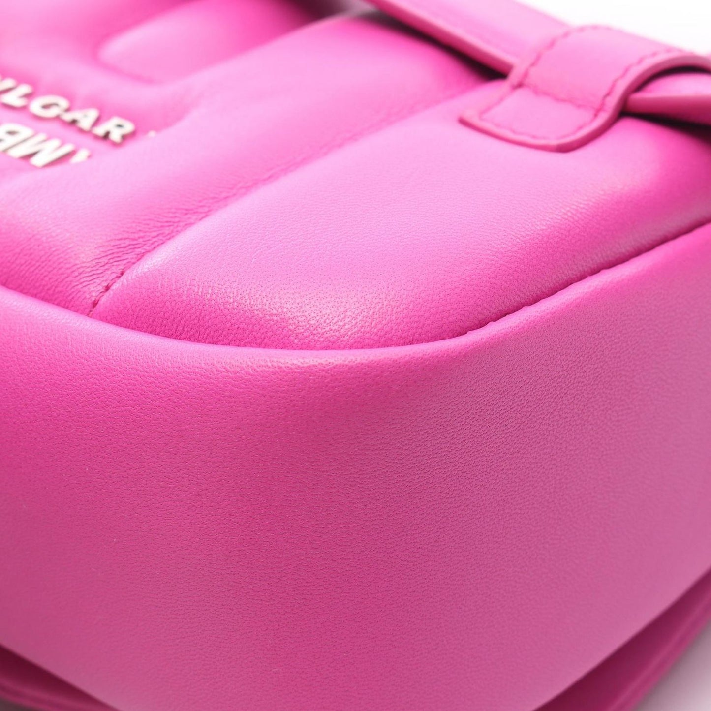 BVLGARI × AMBUSH Serpenti Pink Purple Leather Waist Bag