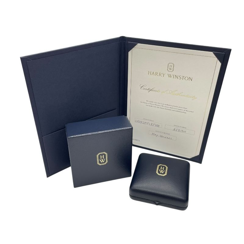 HARRY WINSTON Forget-Me-Not Diamond Earrings in Platinum