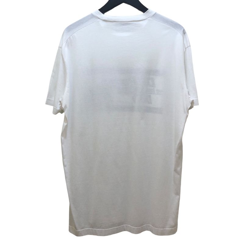 DSQUARED Logo Print T-Shirt - White Cotton for Men