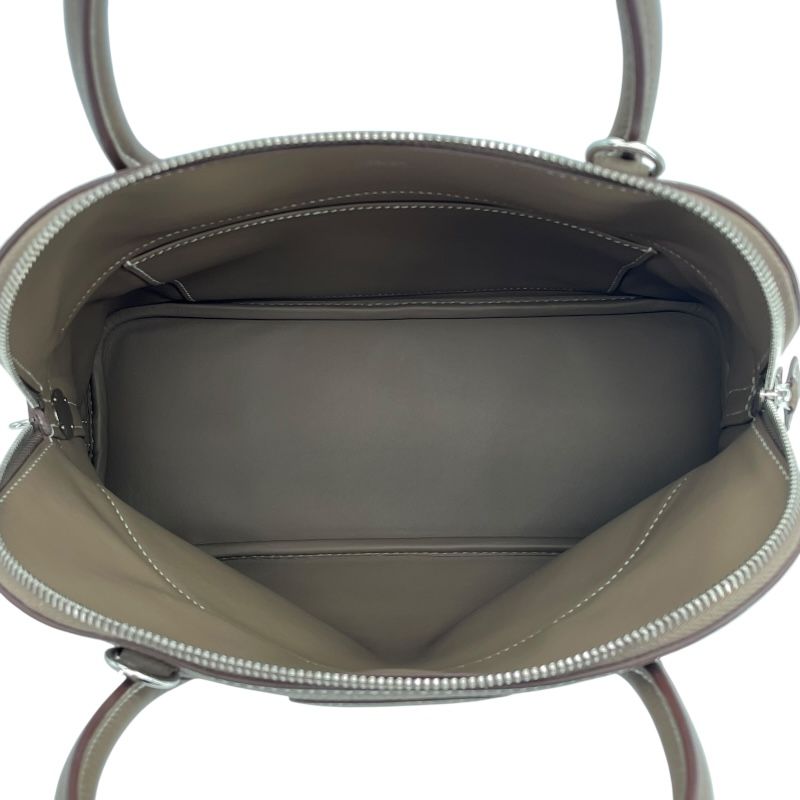 HERMES Bolide 31 in Etoupe with Silver Hardware - 2019 Edition