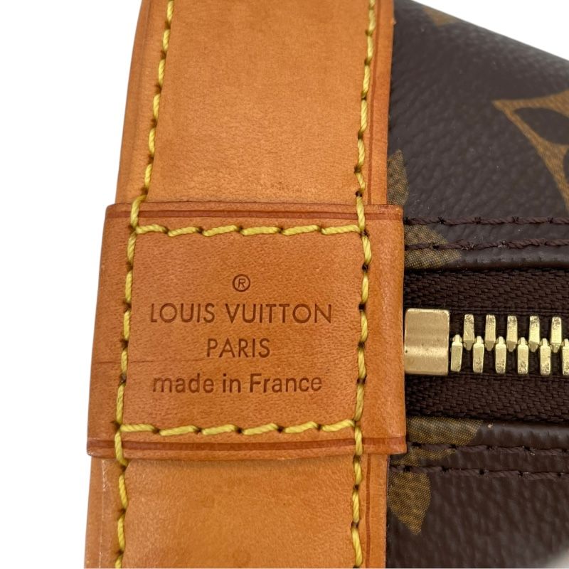 Louis Vuitton Alma BB Monogram Canvas Shoulder Bag - Brown
