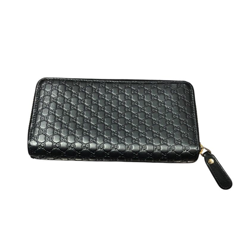GUCCI Long Wallet 449364 in Black Leather - Men's Luxury Accessory