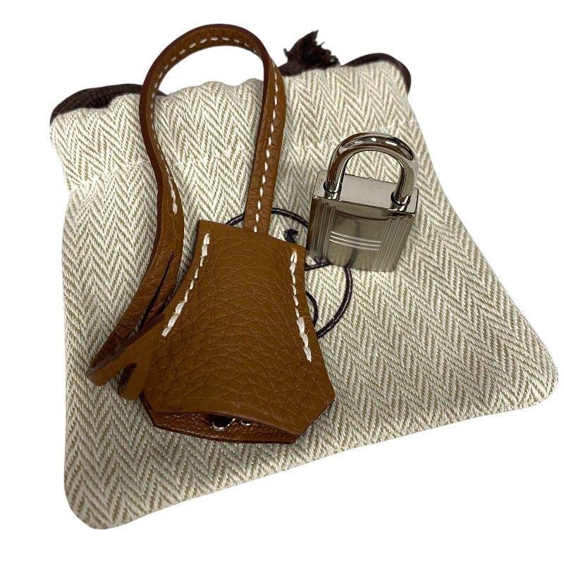 HERMES Birkin 25 W刻 Gold & Silver Hardware Handbag