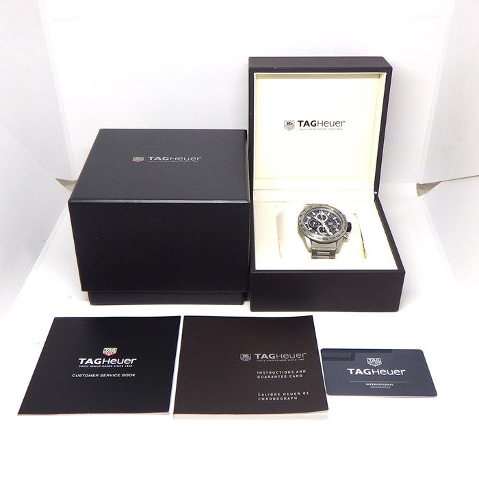 TAG Heuer Carrera Calibre 01 Chronograph Grey Phantom - Limited Edition
