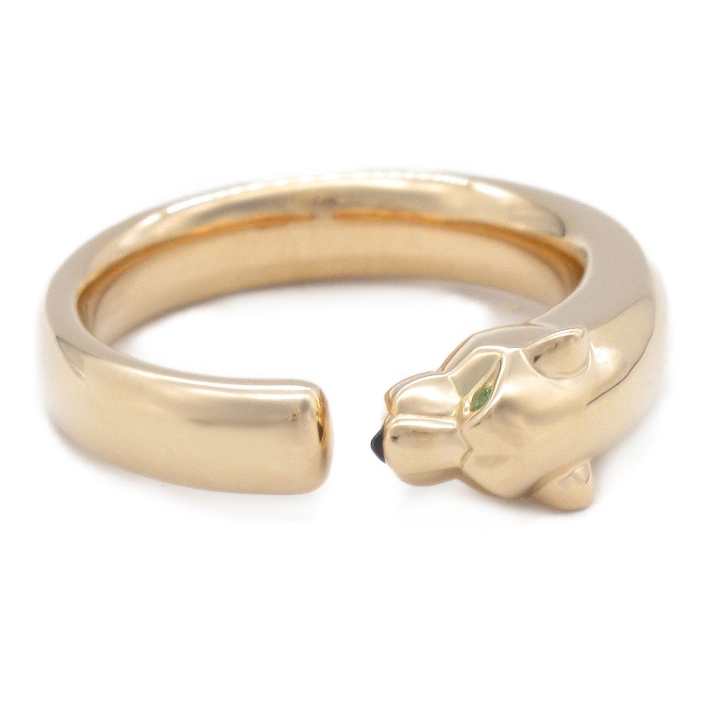 CARTIER Panthère Onyx Tsavorite Ring in 18K Pink Gold