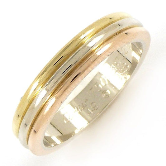 Cartier Vendôme Louis Cartier Tri-Color Wedding Band Ring