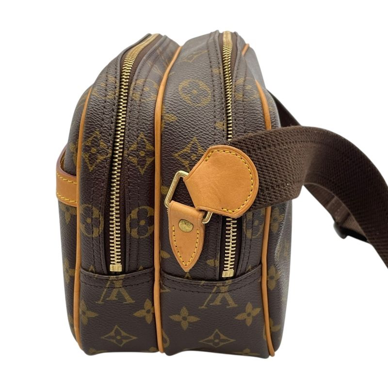 Louis Vuitton Reporter PM Monogram Canvas Shoulder Bag - Brown