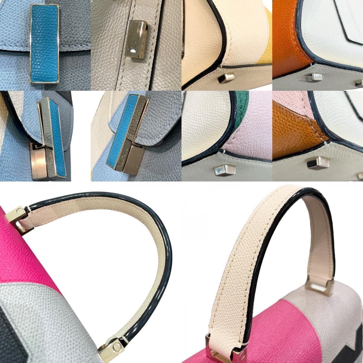 VALEXTRA Mini Iside Calf Leather Handbag - Timeless Elegance