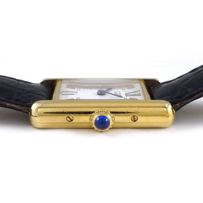 Cartier Must Tank SM Vermeil Watch - Timeless Elegance