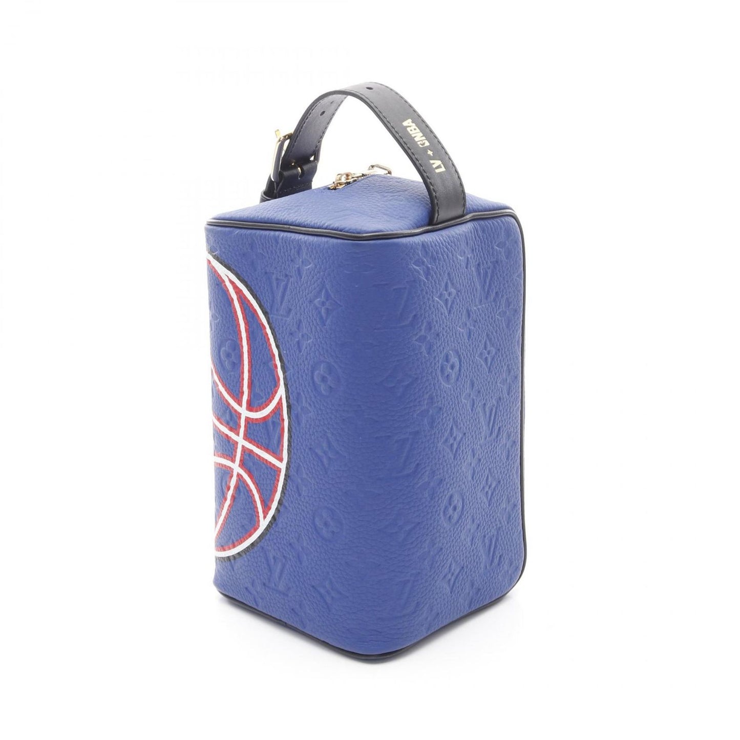 LOUIS VUITTON x NBA Cloak Dopp Kit Handbag - Blue Leather
