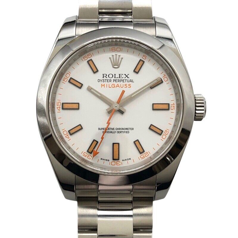 ROLEX Milgauss 116400 Stainless Steel Men's Watch - Timeless Elegance