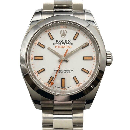 ROLEX Milgauss 116400 Stainless Steel Men's Watch - Timeless Elegance