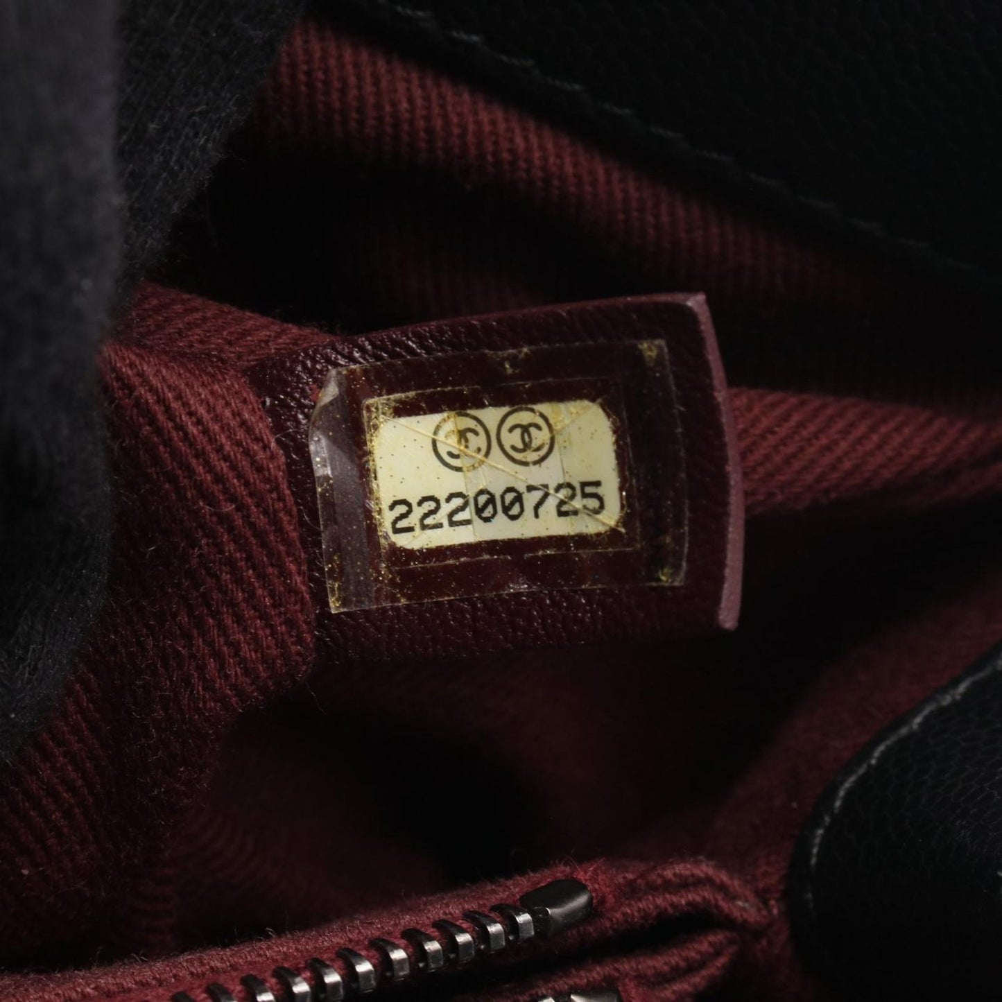 CHANEL Matelassé Coco Handle Handbag in Black Caviar Leather