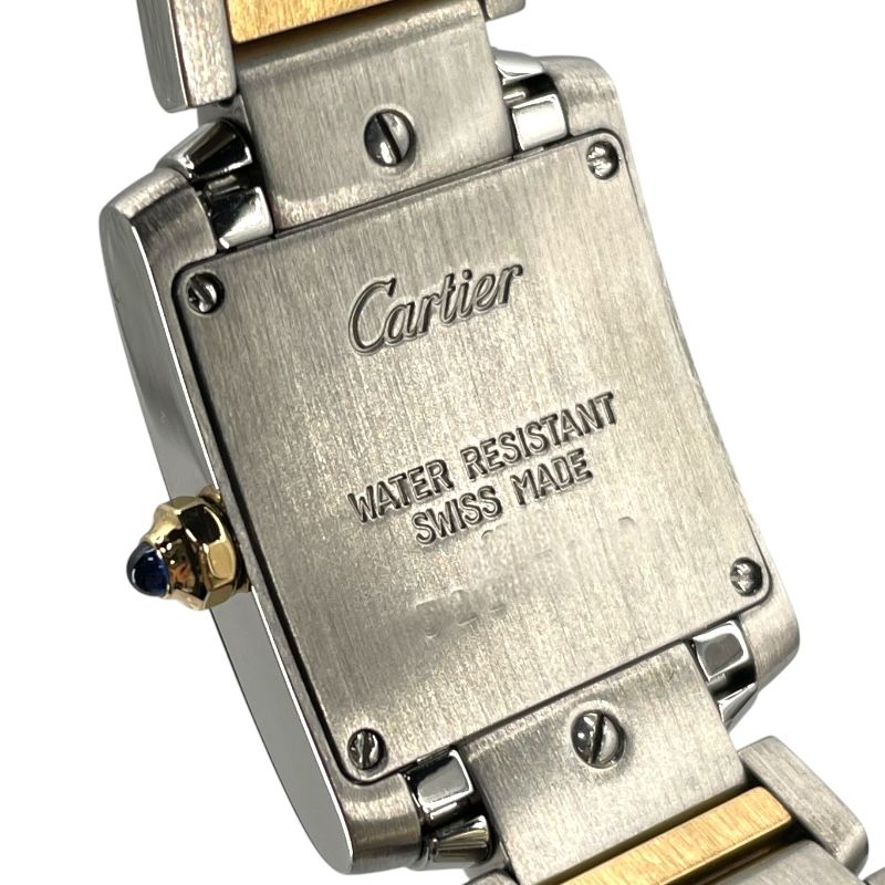 Cartier Tank Française SM Quartz Watch - Ivory YG/SS