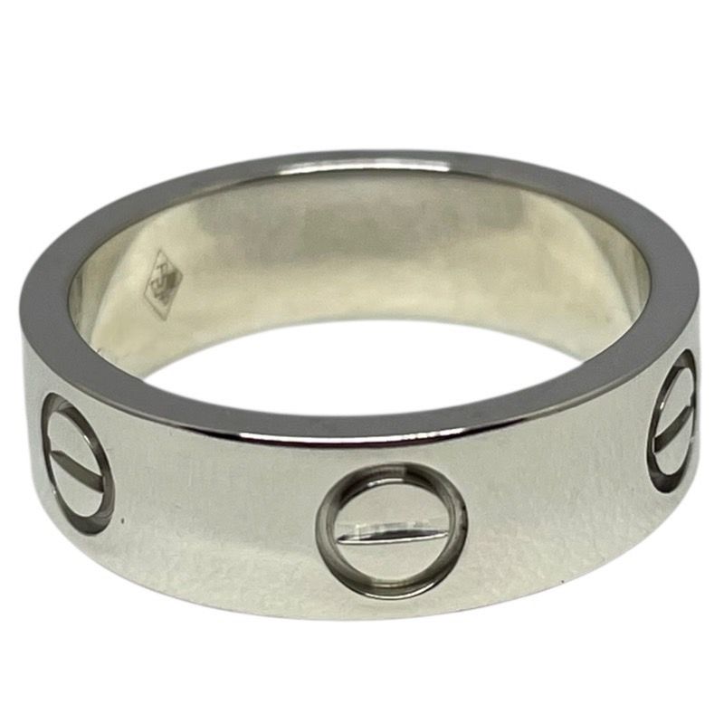 Cartier Love Ring in 750 White Gold - Timeless Elegance