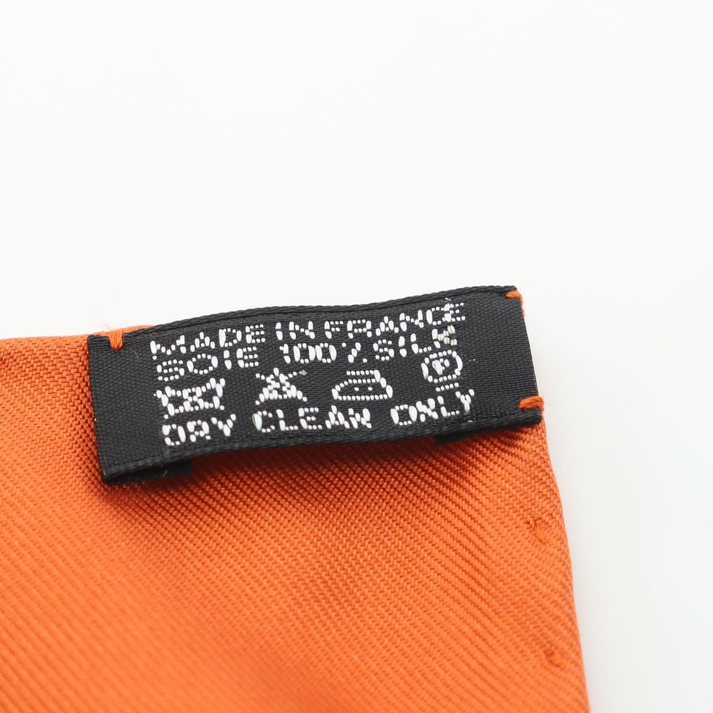 HERMES TOUT CUIR Silk Scarf in Brown & Orange - Exquisite Craftsmanship