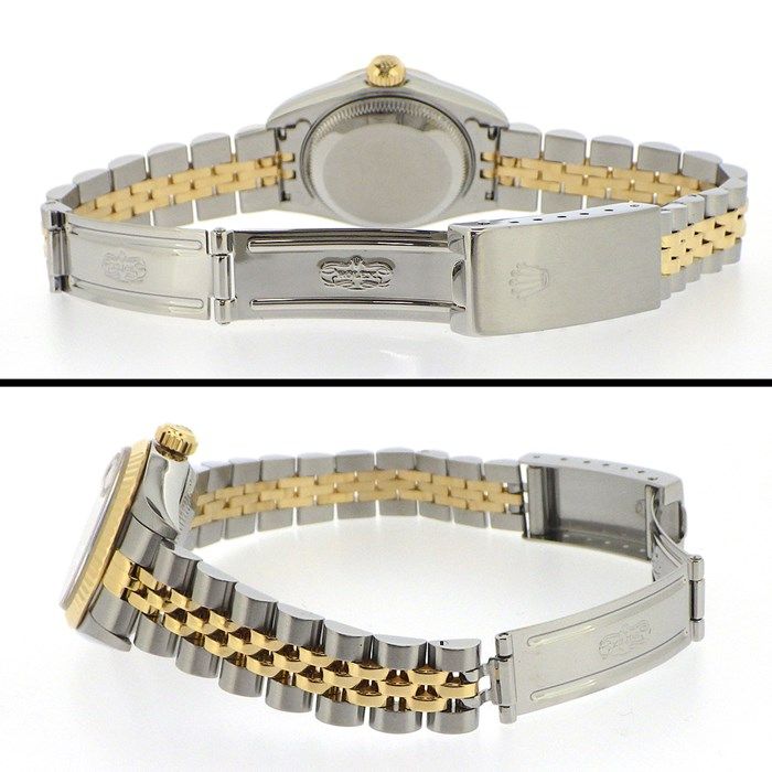 Rolex Datejust 79173 - 2000, Fluted Bezel, Black Dial, Jubilee Bracelet