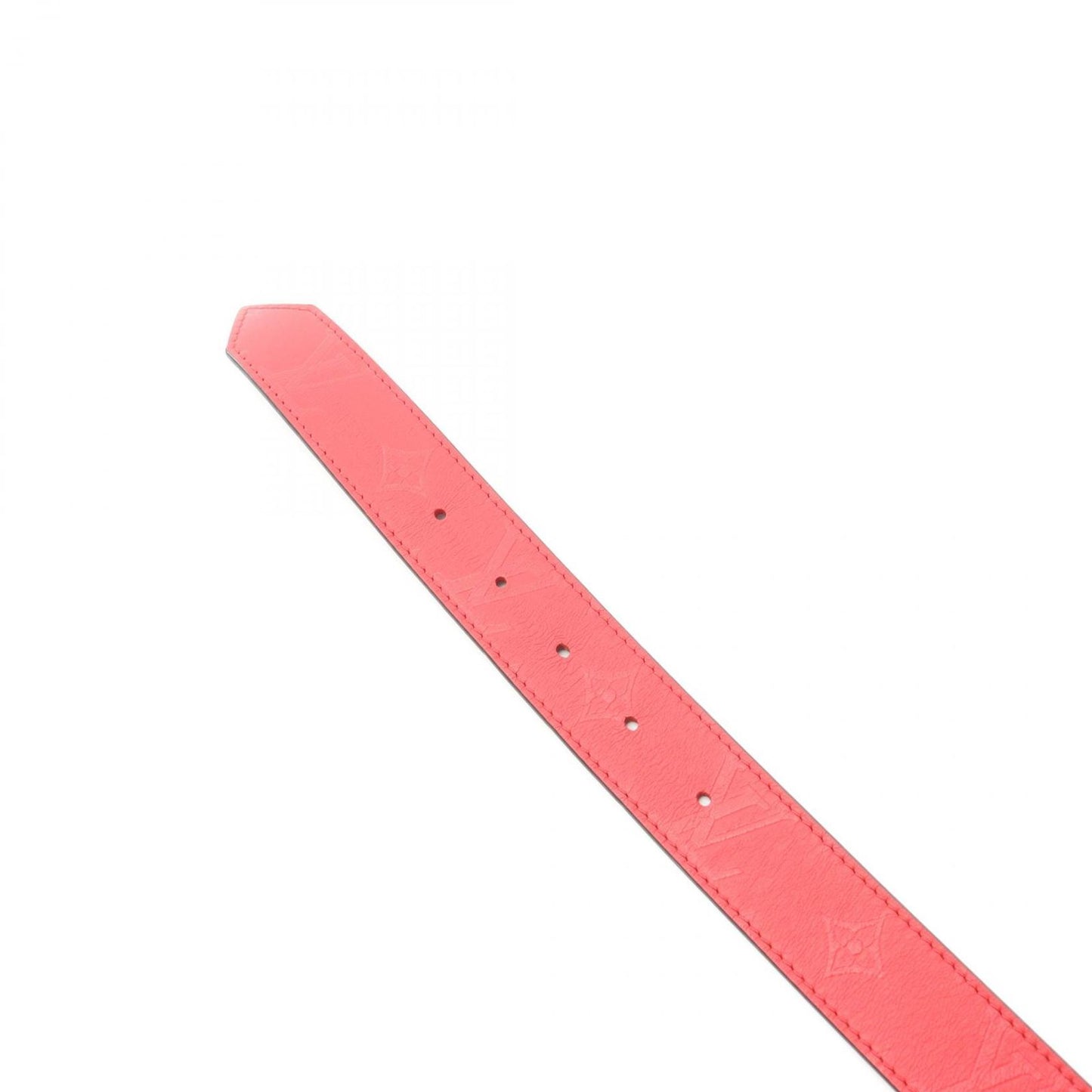 Louis Vuitton Twist Belt in Red Leather - Timeless Elegance