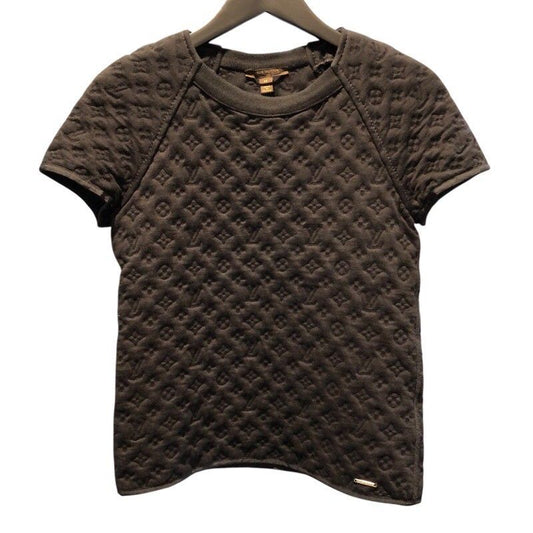 Louis Vuitton Monogram Embossed Logo Cotton Top for Women