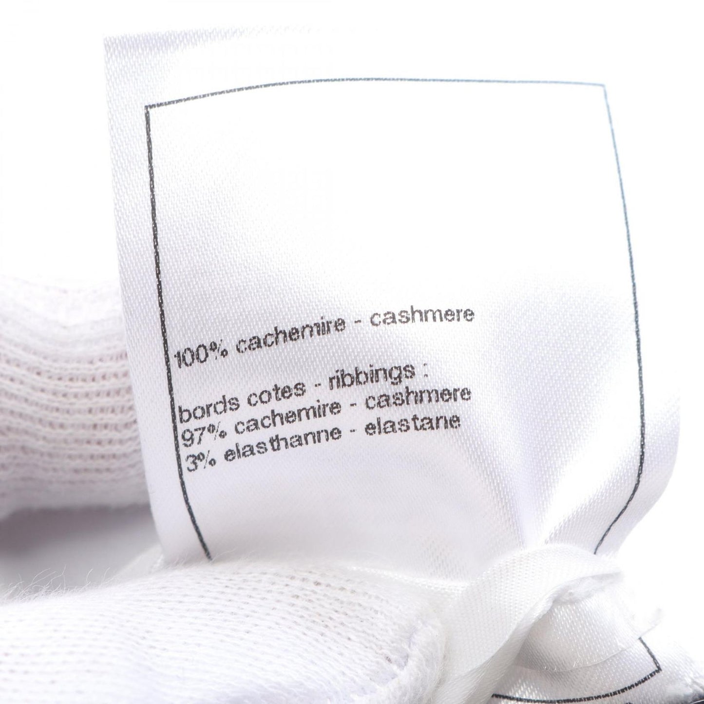 CHANEL Black Cashmere Bustier Top - Timeless Elegance