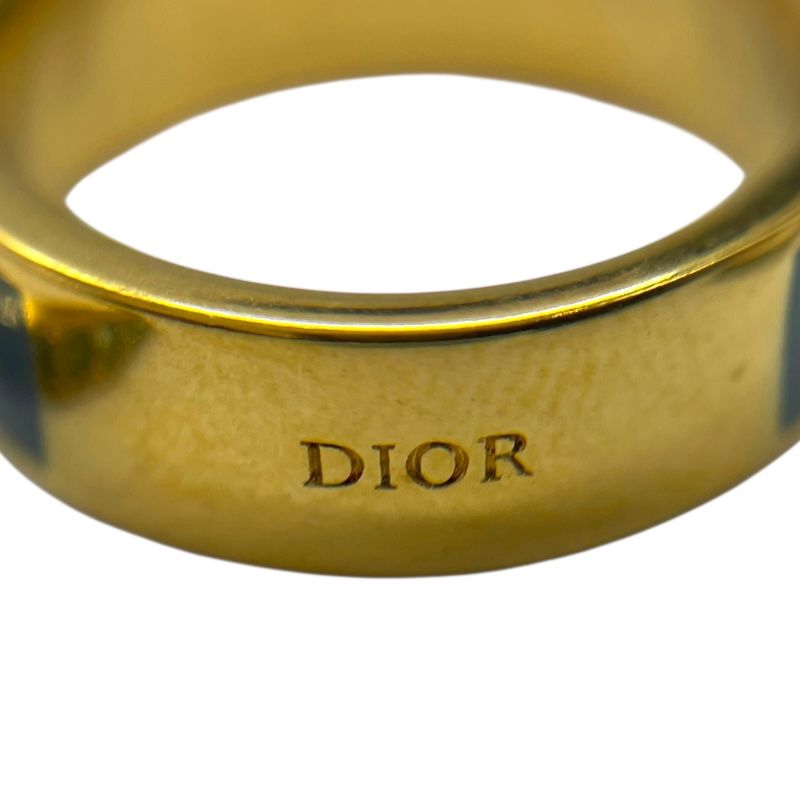 Christian Dior Code Triple Ring in Gold and Blue - Exquisite Craftsmanship