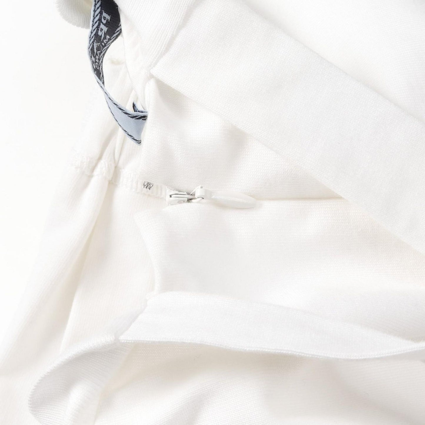 PRADA Cotton Dress 33556 - Timeless Elegance in White