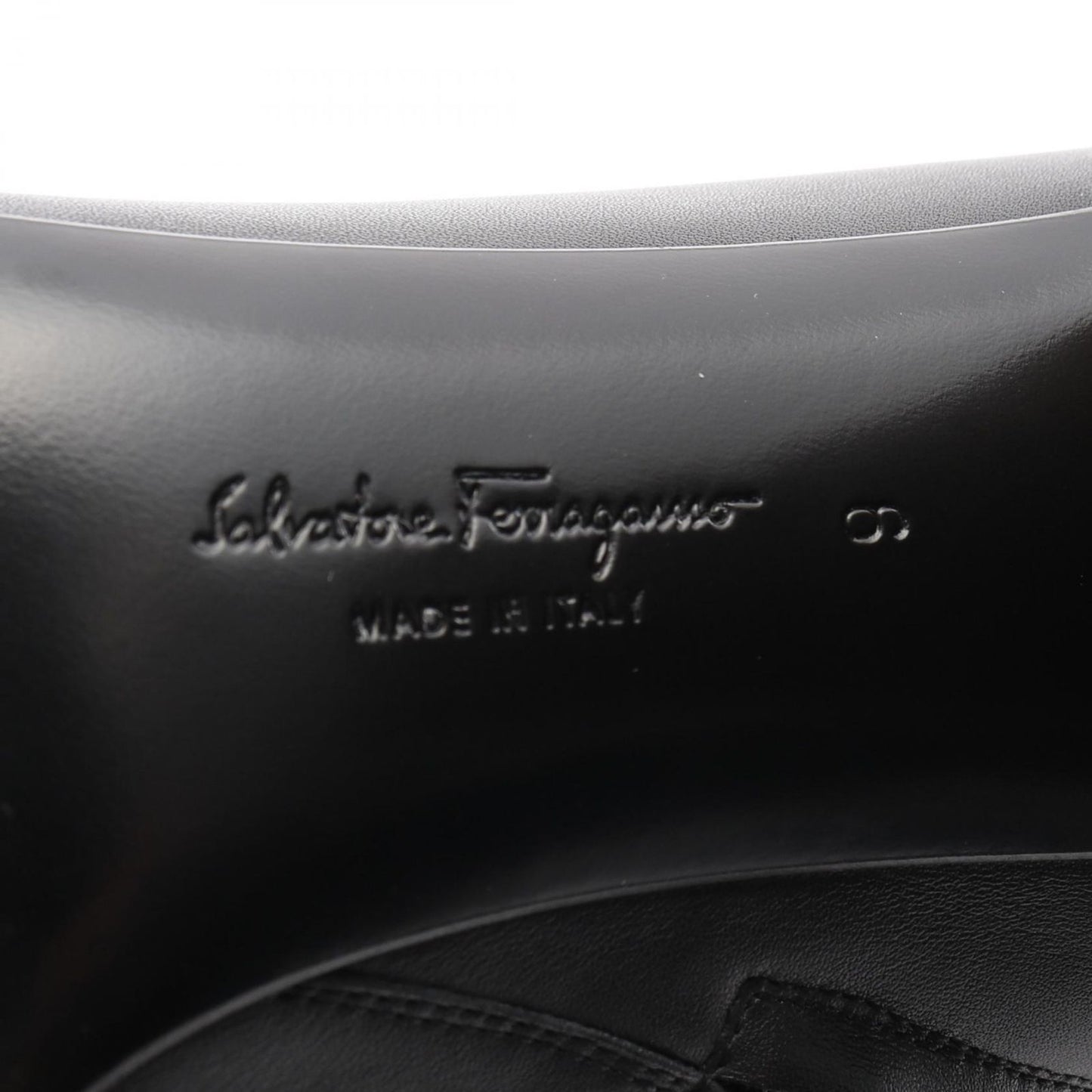 Salvatore Ferragamo Black Leather Short Boots - Unworn Elegance