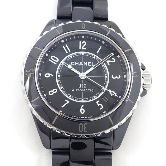 Chanel J12 H5697 Automatic Watch - Black Ceramic & Steel