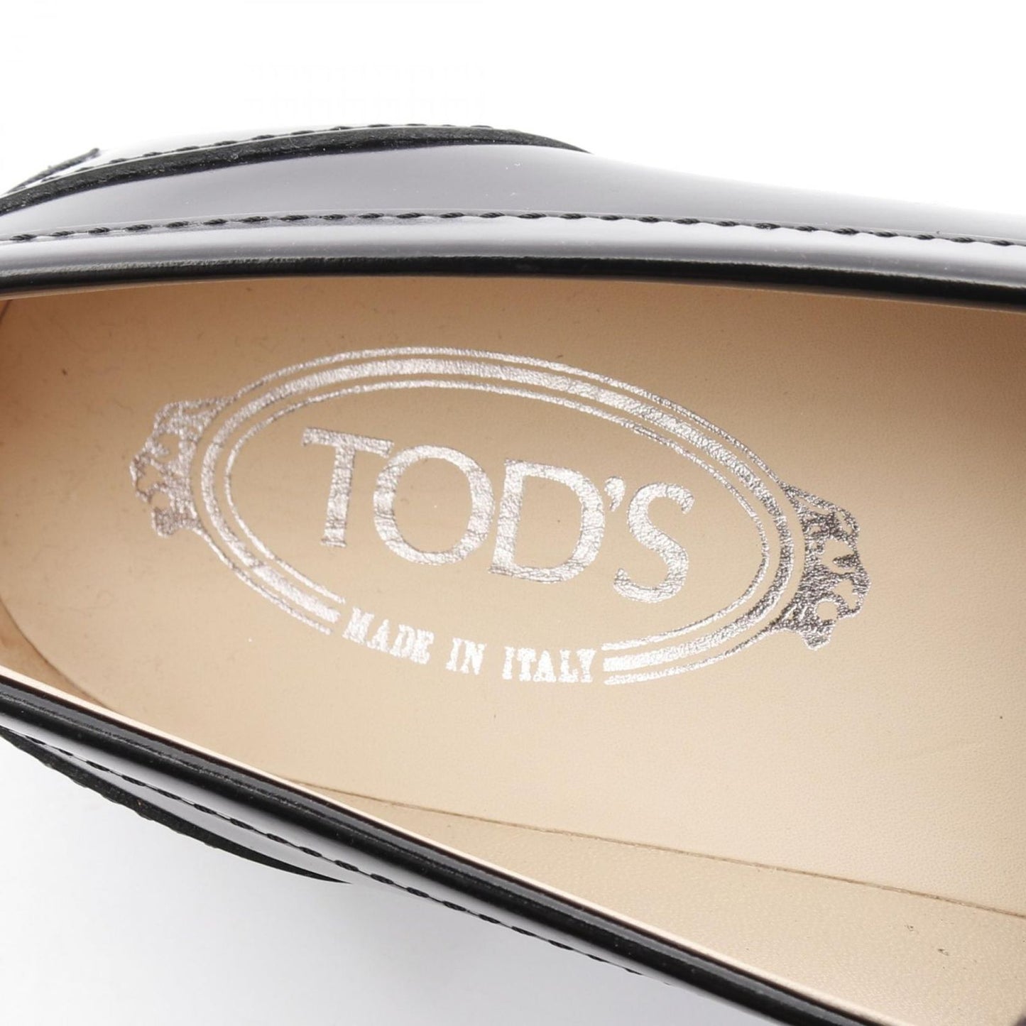 TOD'S Black Leather Loafers - Timeless Elegance for Women