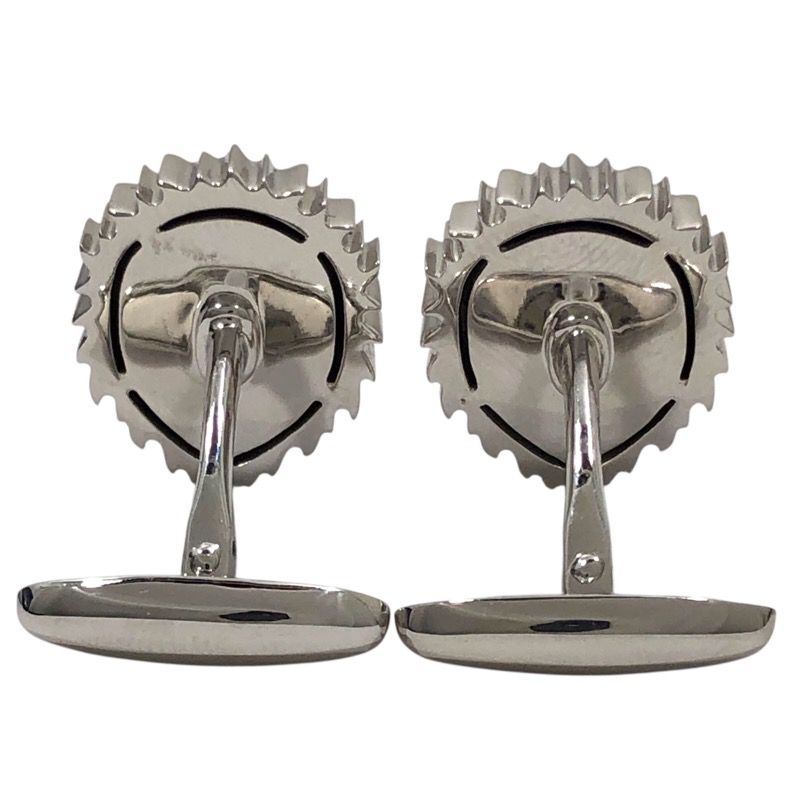 Carrera y Carrera Lion Cufflinks in 750WG Silver - Exquisite Craftsmanship