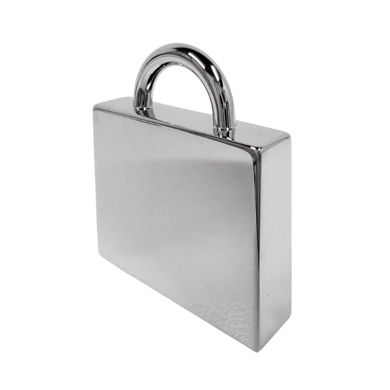 HERMES Curiosité Kelly Charm - Blue & Silver Unisex Accessory