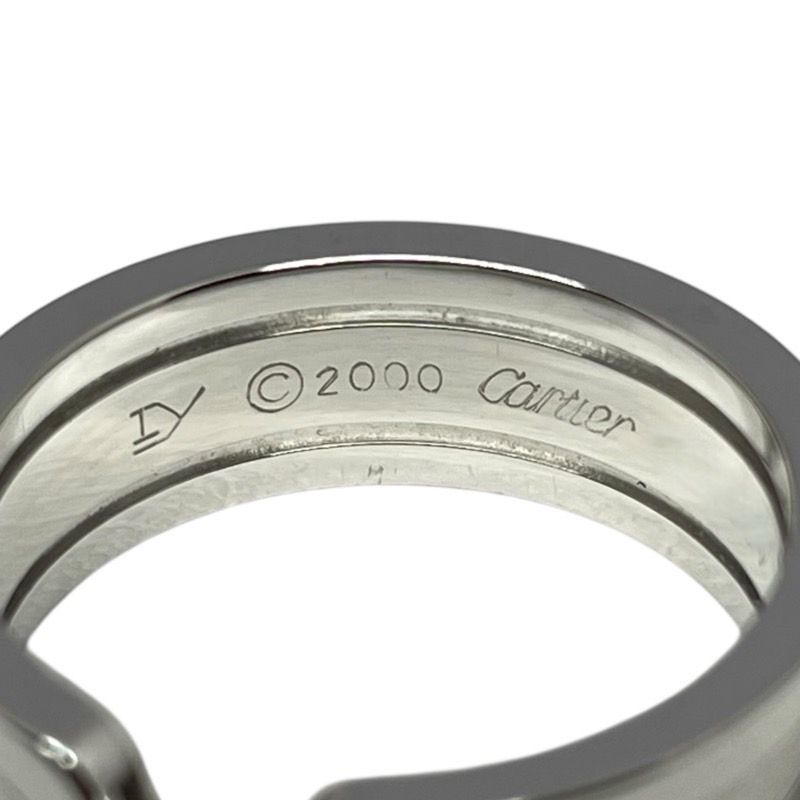 Cartier C2 Ring SM in 750WG - Exquisite Luxury Jewelry
