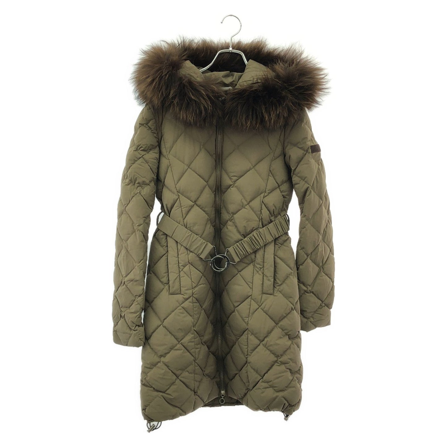 TATRAS Women's Down Coat in Olive Green - Exquisite Craftsmanship