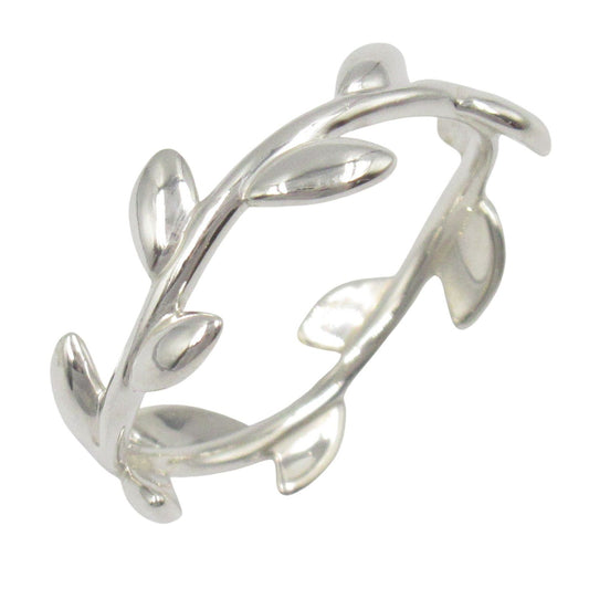 TIFFANY & CO Olive Leaf Ring in Sterling Silver - Exquisite Craftsmanship