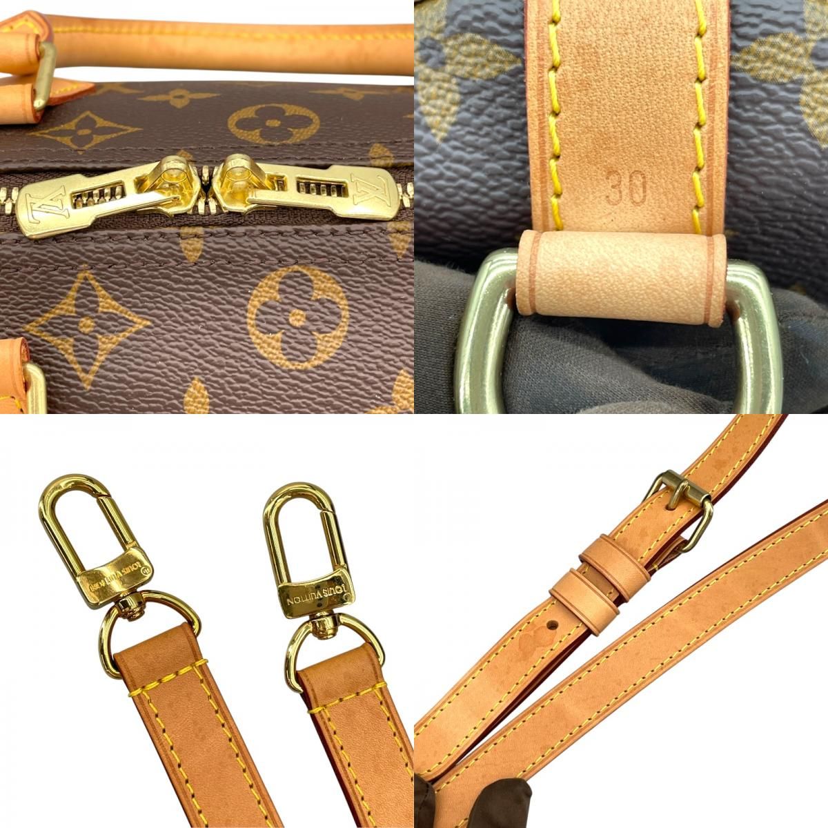 Louis Vuitton Speedy Bandoulière 30 Monogram Brown Shoulder Bag