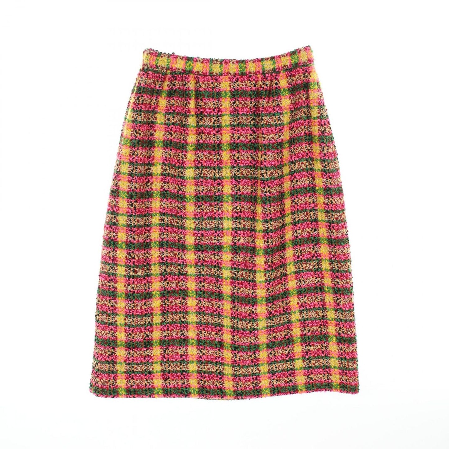 GUCCI Multicolor Tweed Skirt - Exquisite Wool & Silk Blend