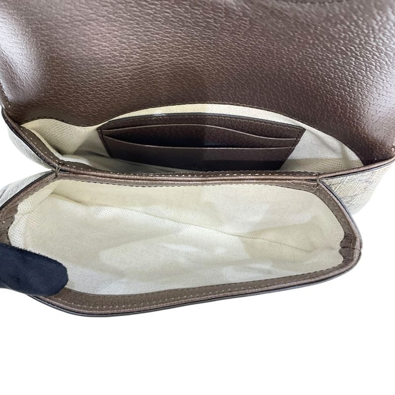 GUCCI Blondie Belt Bag 703807 in Brown GG Supreme Canvas & Leather