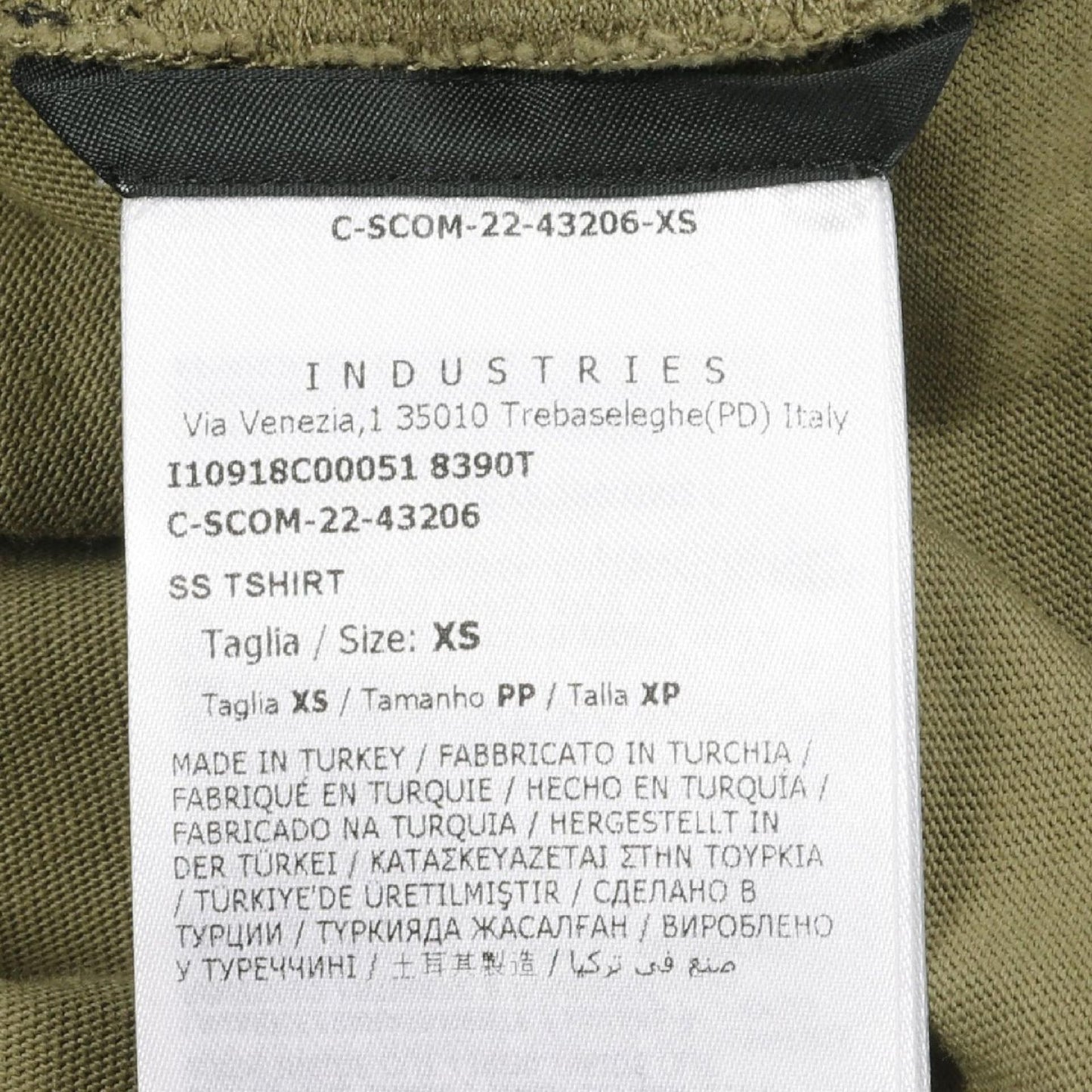 MONCLER Safari Initial Print Cotton T-Shirt - Exclusive XS