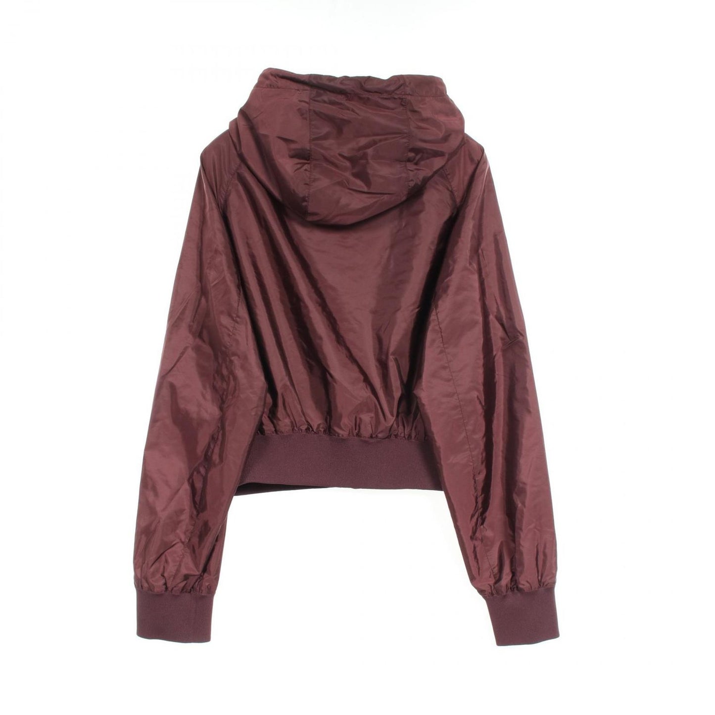 PRADA Lightweight Re-Nylon Burgundy Jacket - Timeless Elegance