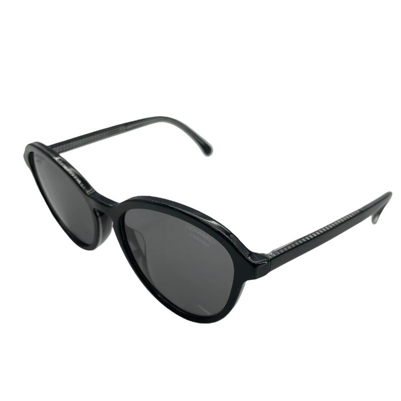 CHANEL Boston Sunglasses 5403-A Black Plastic for Women