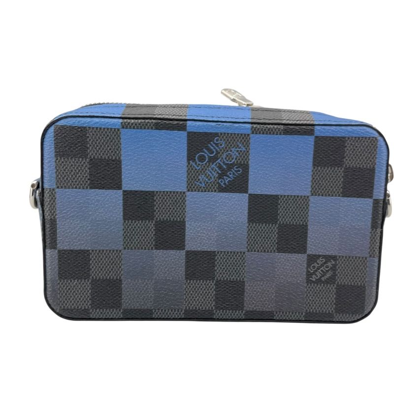 Louis Vuitton Alpha Wearable Wallet N60414 - Blue Damier Graphite