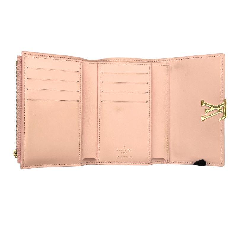Louis Vuitton Capucines Compact Wallet in Rose Jasmine - Exquisite Craftsmanship