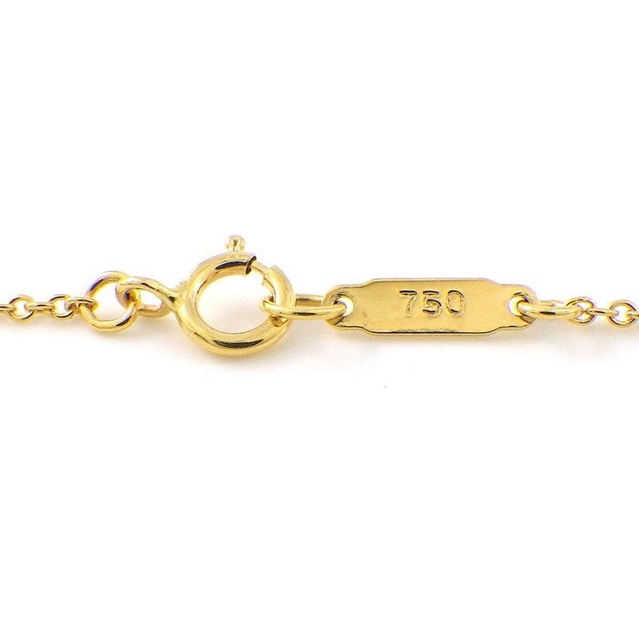 Tiffany & Co. Heart with Bow Necklace in K18 Yellow Gold