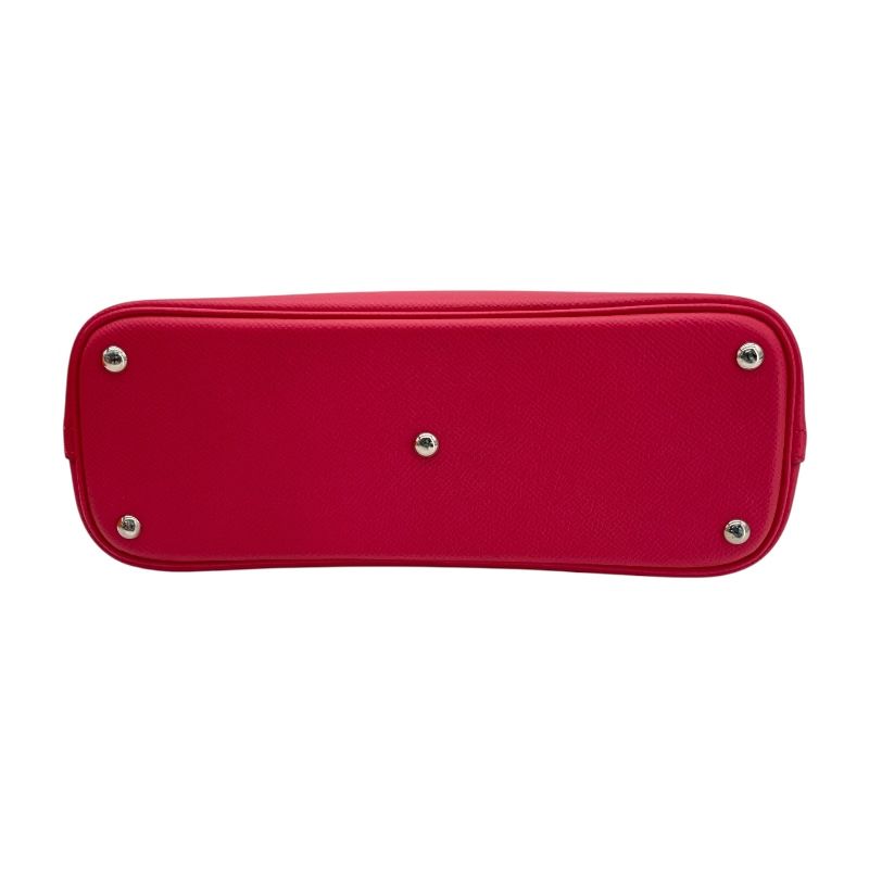 HERMES Bolide 27 in Rose Mexico with Silver Hardware - Exquisite Craftsmanship
